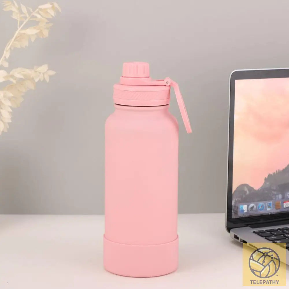 Telepathy Customizable Water Bottle With Magnetic Phone Holder Drinkware